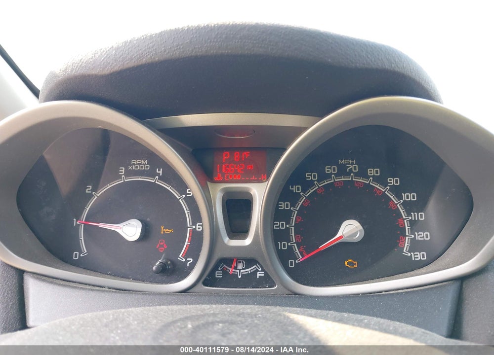 2013 FORD FIESTA SE VIN: 3FADP4EJ4DM202886