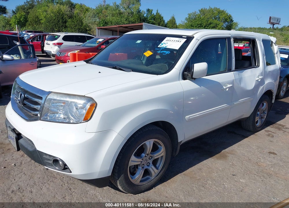 2012 HONDA PILOT EX-L VIN: 5FNYF4H61CB048369