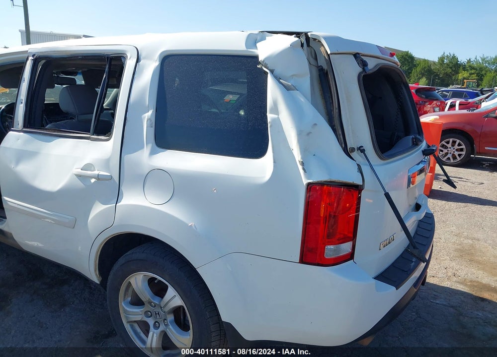 2012 HONDA PILOT EX-L VIN: 5FNYF4H61CB048369