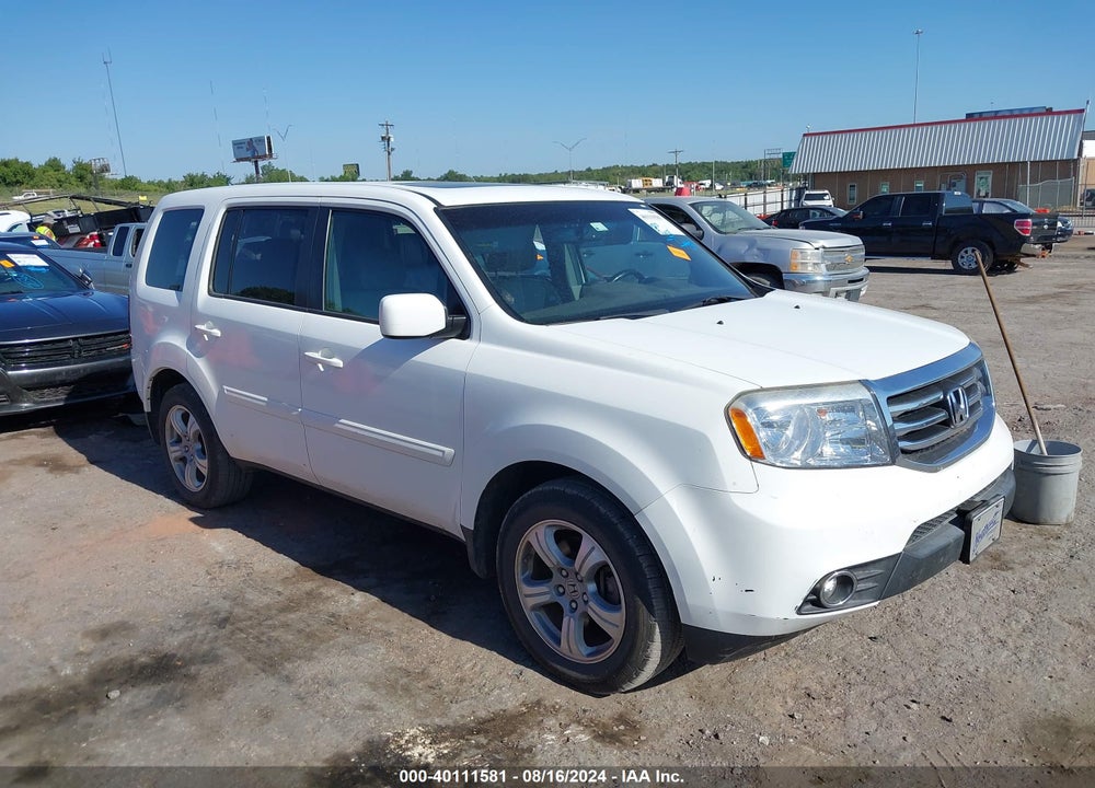2012 HONDA PILOT EX-L VIN: 5FNYF4H61CB048369
