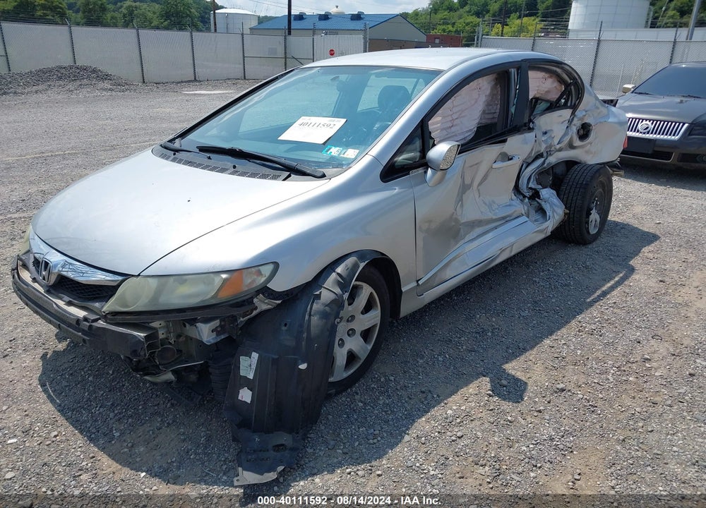 2011 HONDA CIVIC LX VIN: 2HGFA1F52BH304057