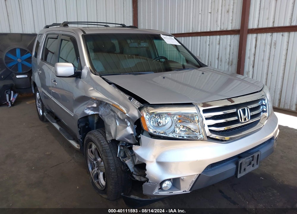 2014 HONDA PILOT EX-L VIN: 5FNYF3H56EB014528