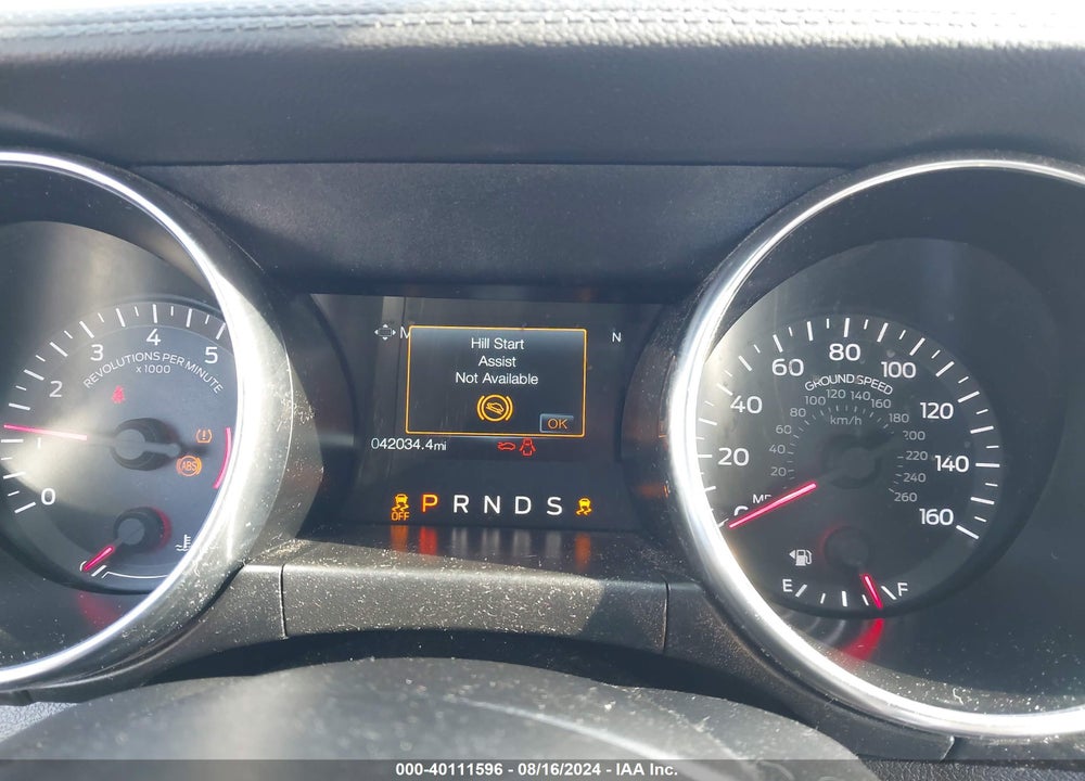 2019 FORD MUSTANG ECOBOOST VIN: 1FA6P8TH3K5166577