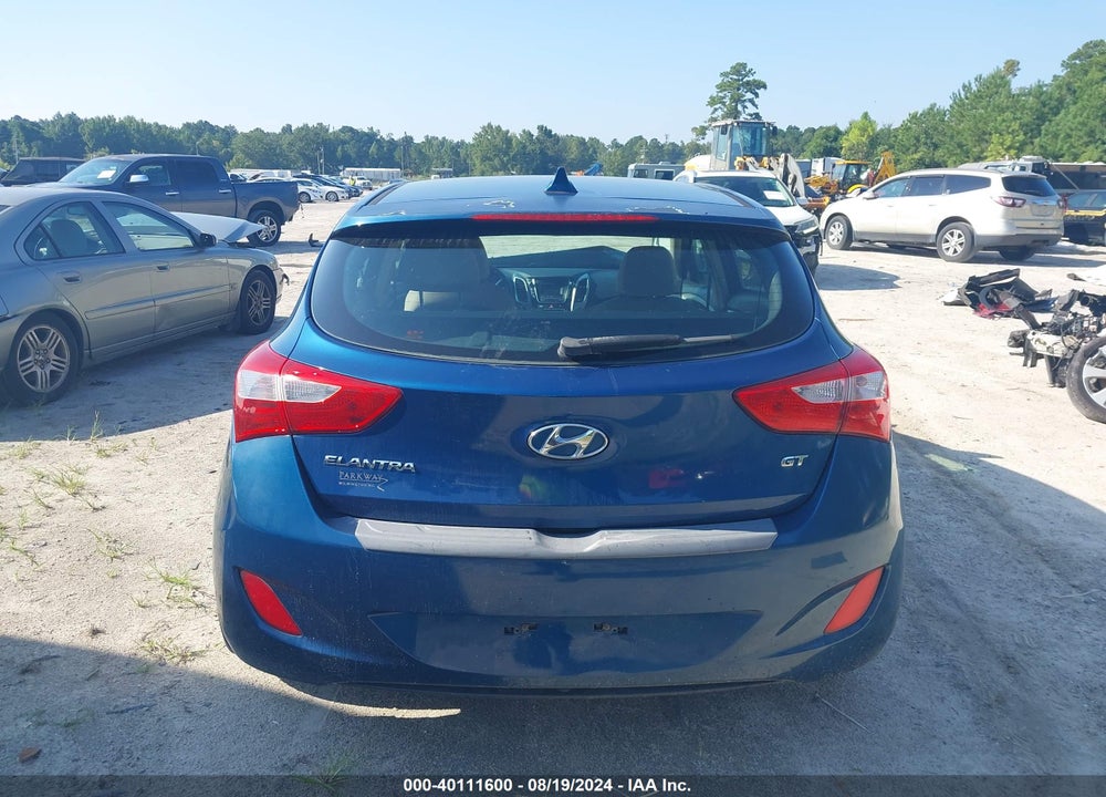 2013 HYUNDAI ELANTRA GT VIN: KMHD35LE6DU134003