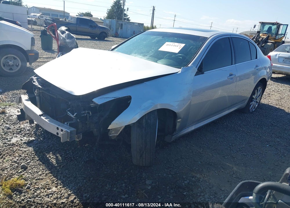 2010 INFINITI G37X VIN: JN1CV6AR5AM453171
