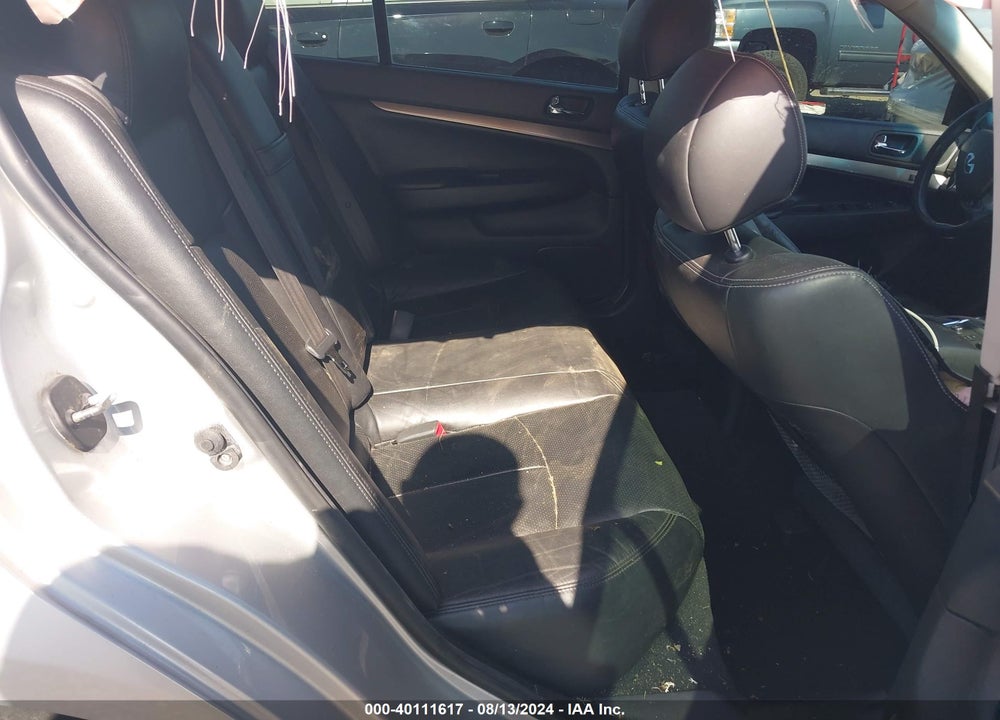 2010 INFINITI G37X VIN: JN1CV6AR5AM453171