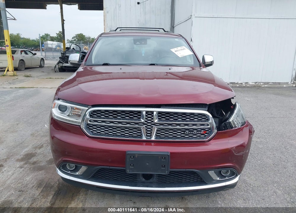 2018 DODGE DURANGO CITADEL AWD VIN: 1C4RDJEG2JC315647