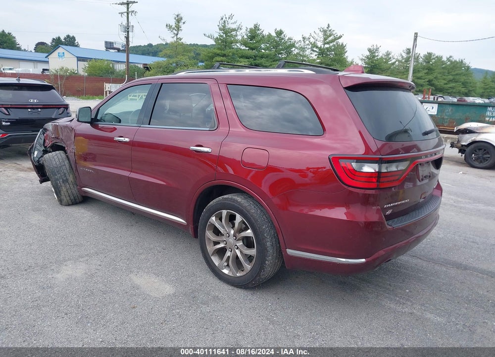 2018 DODGE DURANGO CITADEL AWD VIN: 1C4RDJEG2JC315647