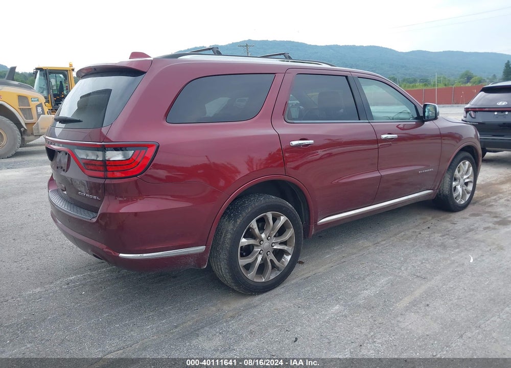 2018 DODGE DURANGO CITADEL AWD VIN: 1C4RDJEG2JC315647