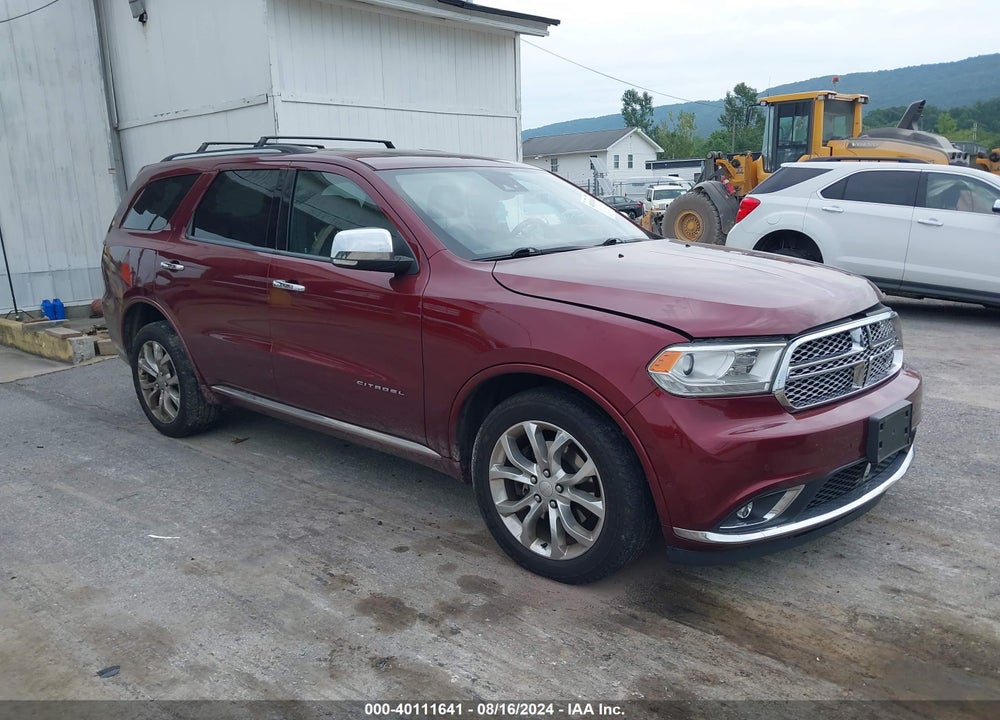 2018 DODGE DURANGO CITADEL AWD VIN: 1C4RDJEG2JC315647