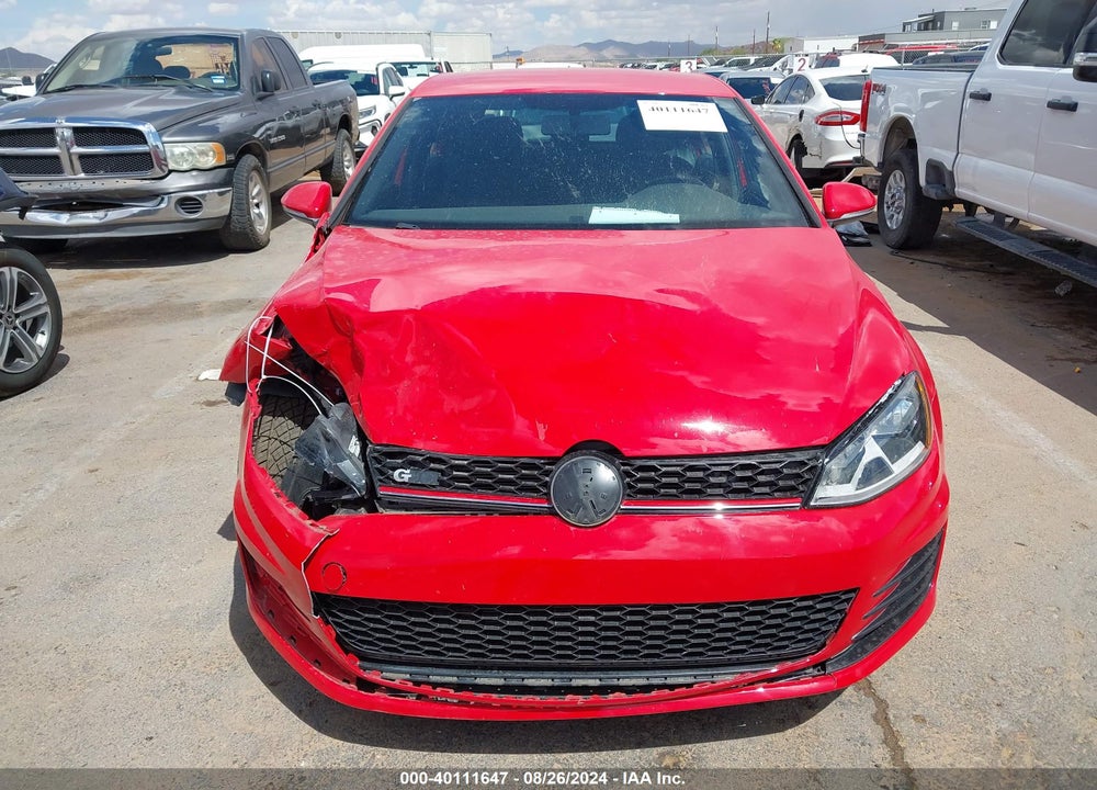2017 VOLKSWAGEN GOLF GTI AUTOBAHN 4-DOOR/S 4-DOOR/SE 4-DOOR/SPORT 4-DOOR VIN: 3VW5T7AU6HM055131