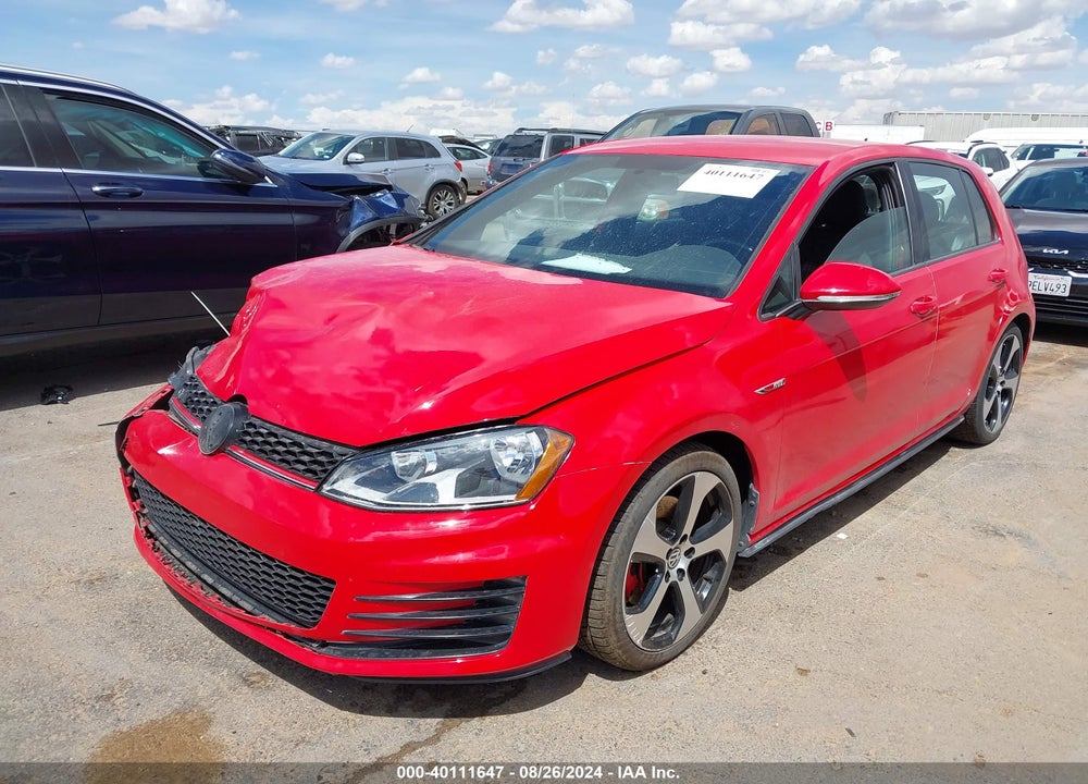 2017 VOLKSWAGEN GOLF GTI AUTOBAHN 4-DOOR/S 4-DOOR/SE 4-DOOR/SPORT 4-DOOR VIN: 3VW5T7AU6HM055131