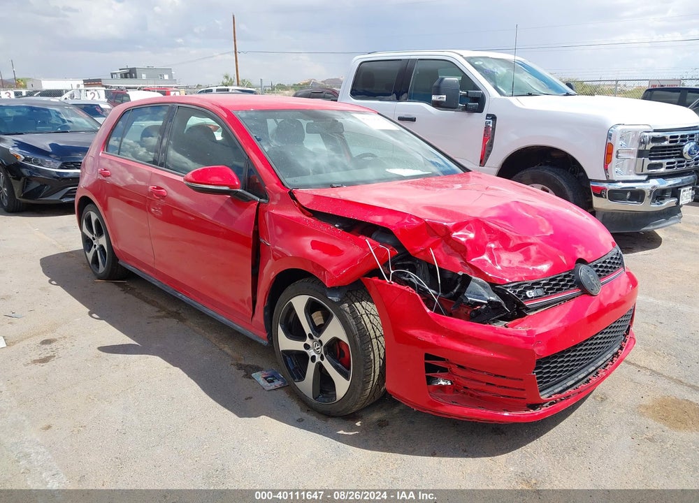 2017 VOLKSWAGEN GOLF GTI AUTOBAHN 4-DOOR/S 4-DOOR/SE 4-DOOR/SPORT 4-DOOR VIN: 3VW5T7AU6HM055131
