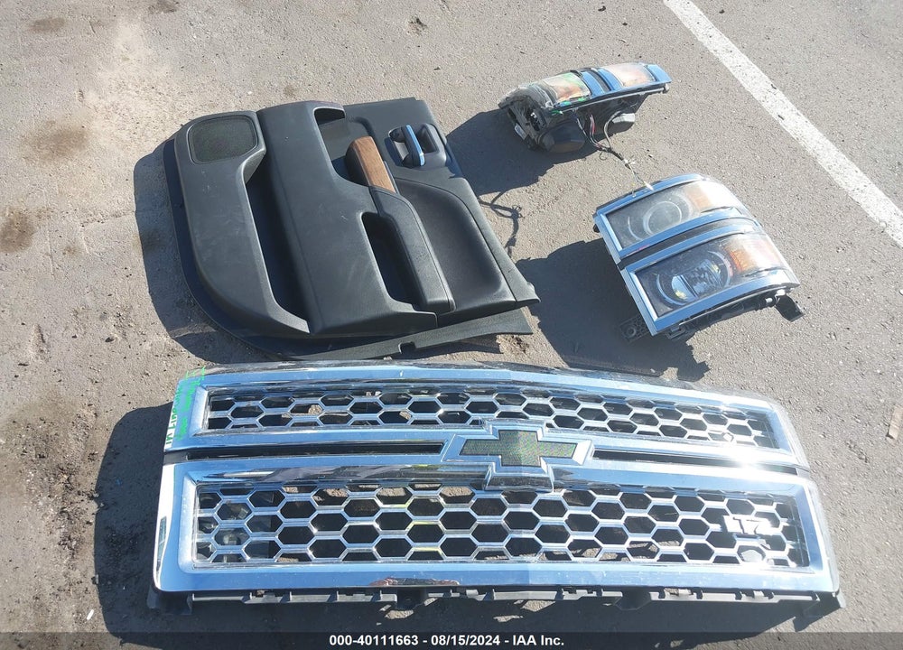 2015 CHEVROLET SILVERADO 1500 1LZ VIN: 3GCUKSECXFG482586