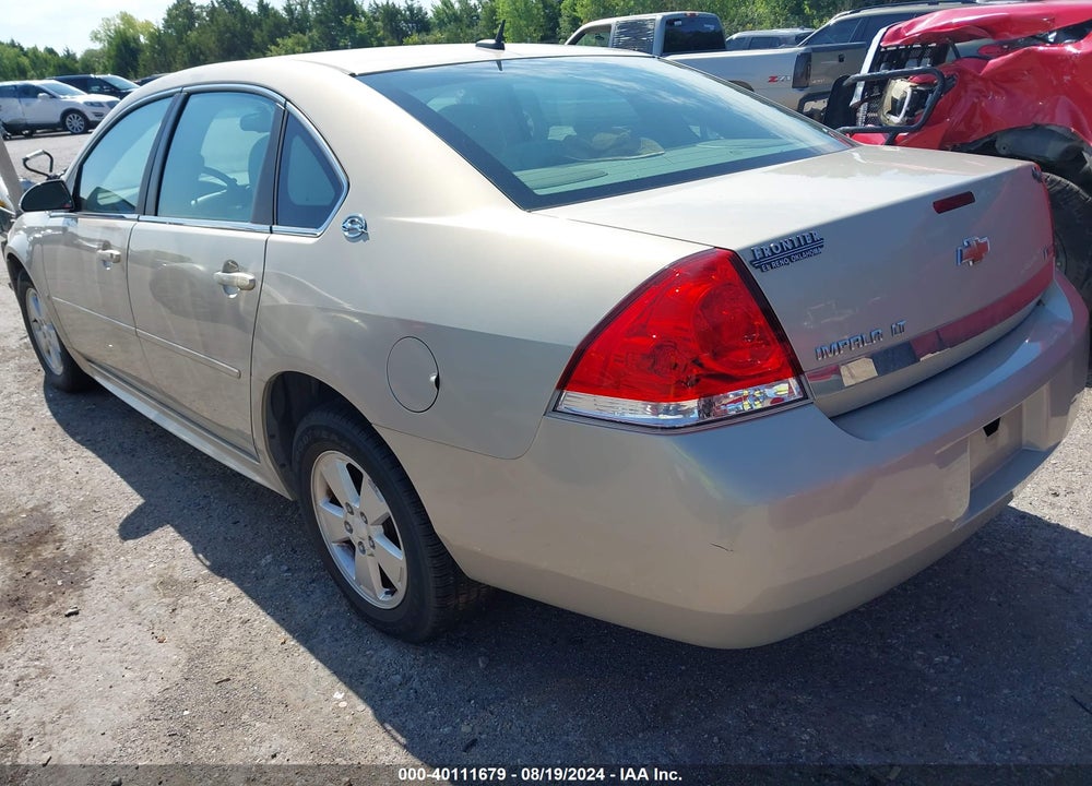 2009 CHEVROLET IMPALA LT VIN: 2G1WT57K491291084