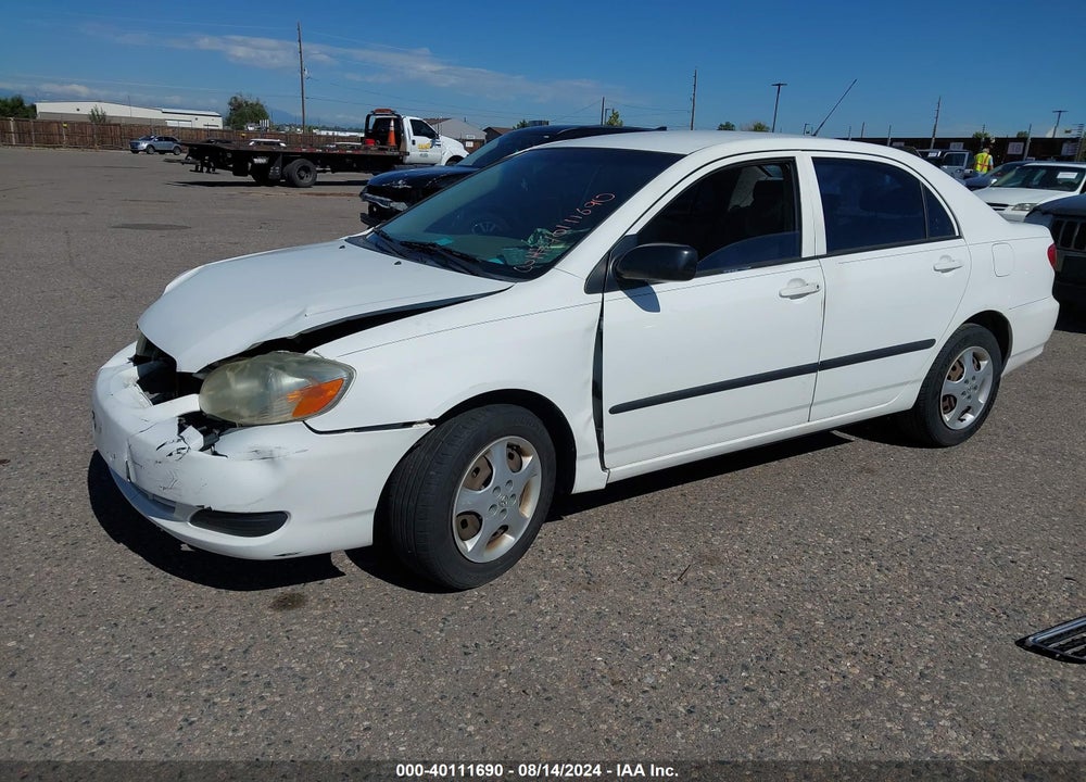 2005 TOYOTA COROLLA CE VIN: JTDBR32E452056169