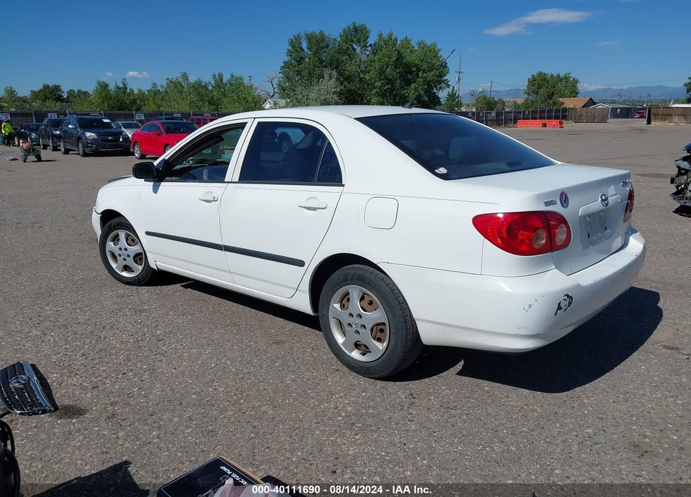 2005 TOYOTA COROLLA CE VIN: JTDBR32E452056169