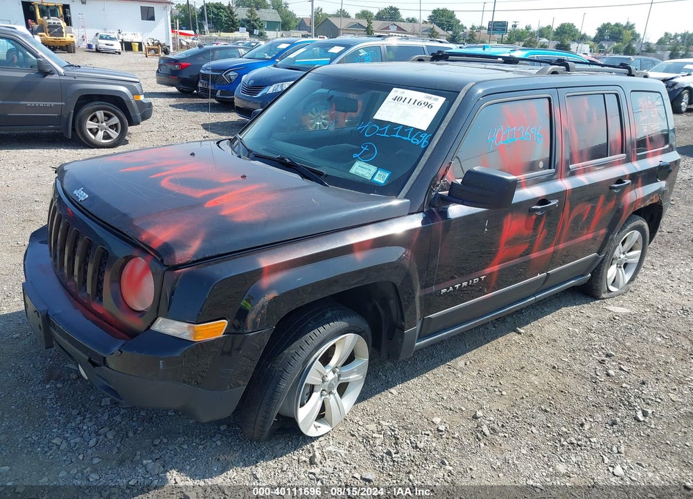 2012 JEEP PATRIOT LATITUDE VIN: 1C4NJRFB3CD649689