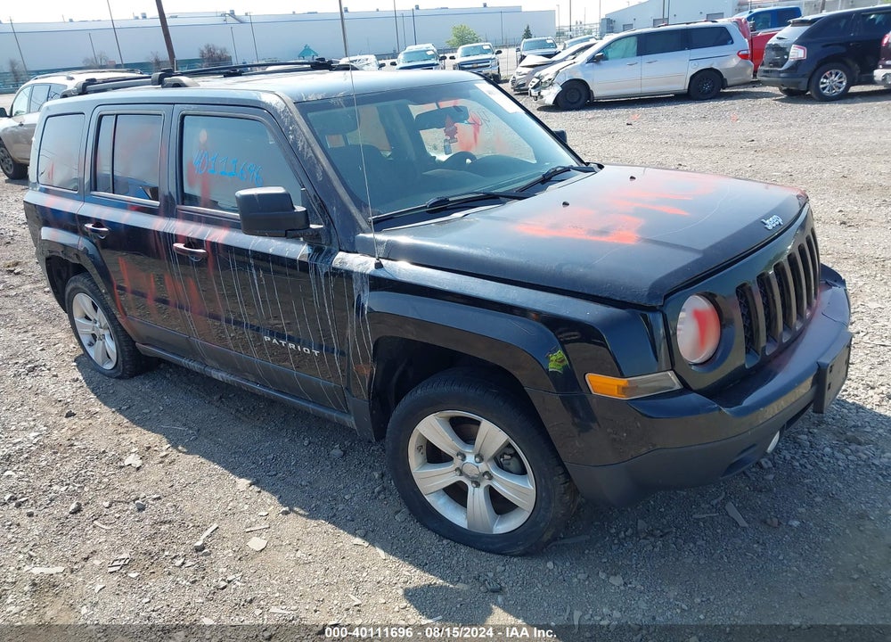 2012 JEEP PATRIOT LATITUDE VIN: 1C4NJRFB3CD649689