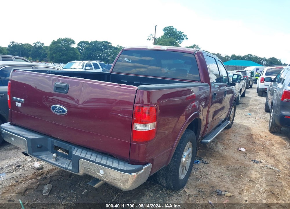 2004 FORD F-150 LARIAT/XLT VIN: 1FTPW12554KC40683