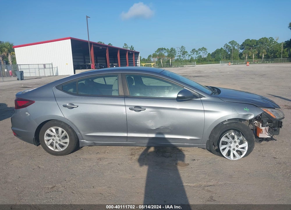 2019 HYUNDAI ELANTRA VIN: KMHD74LF5KU833594