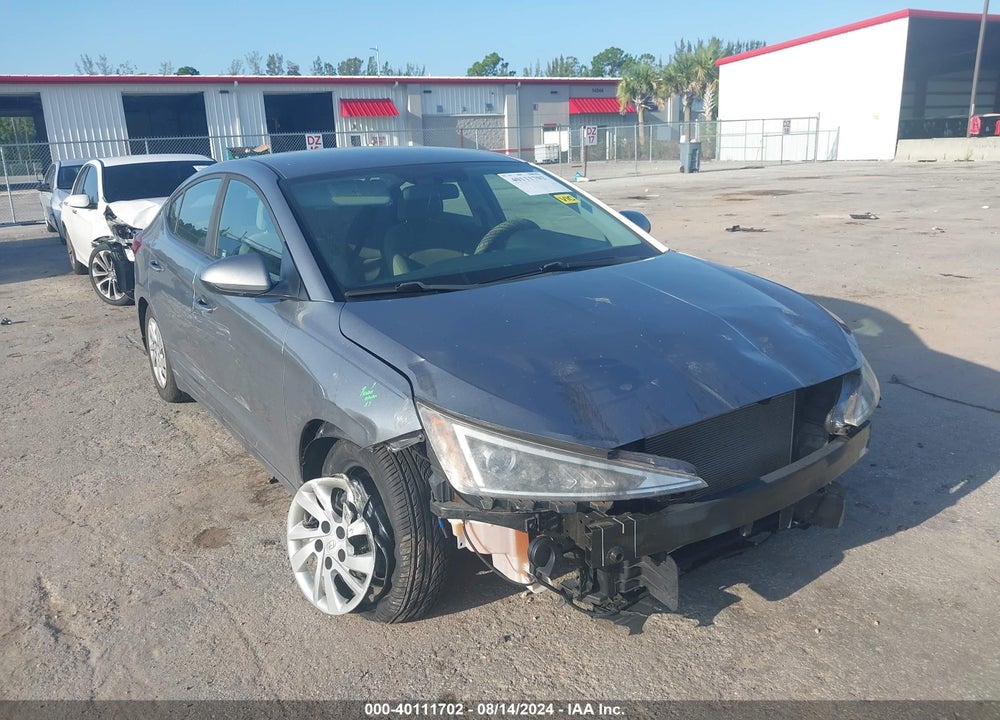 2019 HYUNDAI ELANTRA VIN: KMHD74LF5KU833594