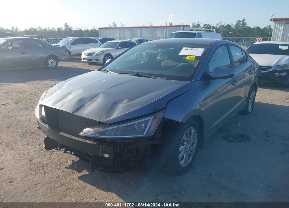 2019 HYUNDAI ELANTRA VIN: KMHD74LF5KU833594
