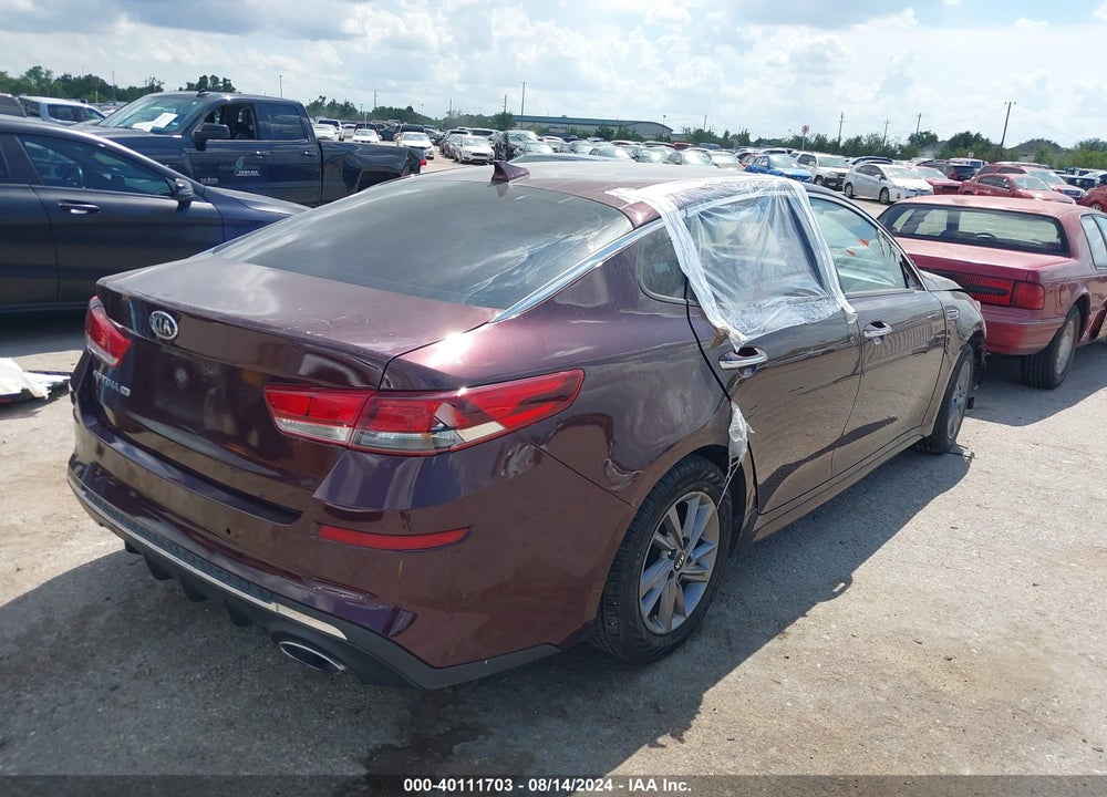 2020 KIA OPTIMA VIN: 5XXGT4L33LG424472