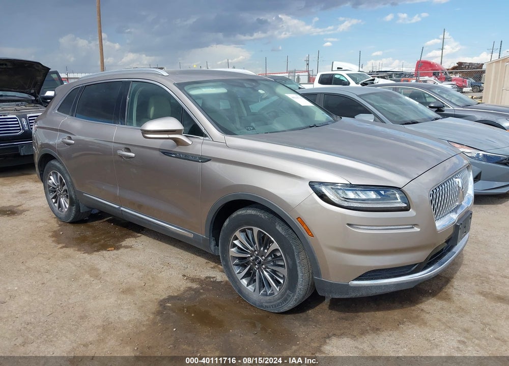 2021 LINCOLN NAUTILUS STANDARD VIN: 2LMPJ6J92MBL11221