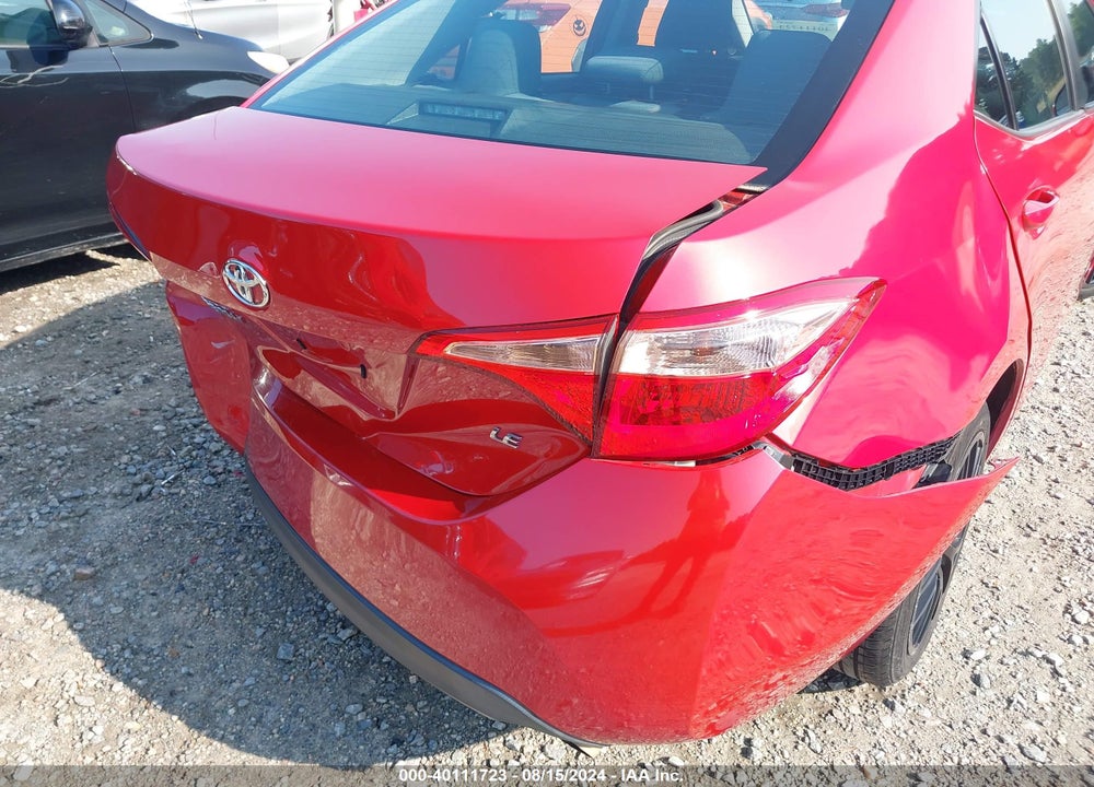 2019 TOYOTA COROLLA LE VIN: 2T1BURHE1KC147258