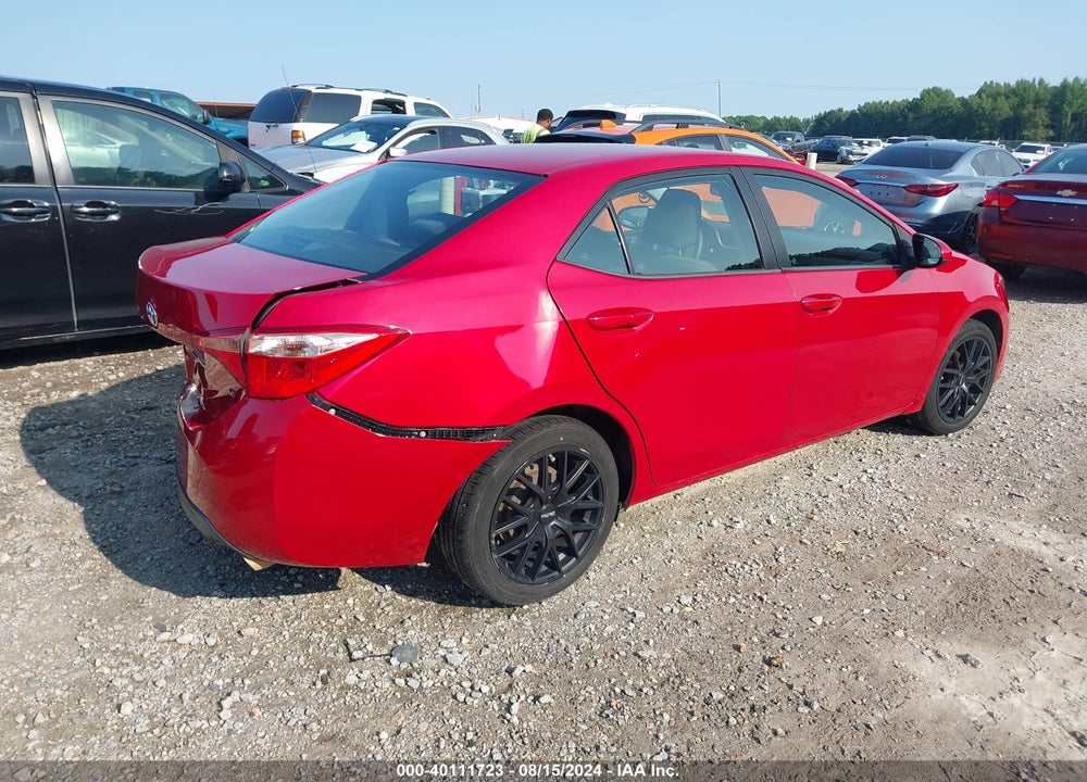 2019 TOYOTA COROLLA LE VIN: 2T1BURHE1KC147258