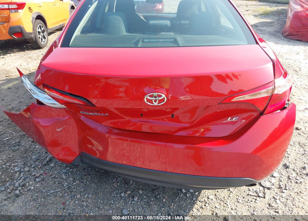 2019 TOYOTA COROLLA LE VIN: 2T1BURHE1KC147258