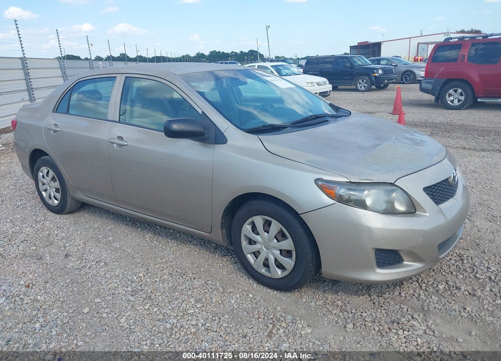 2009 TOYOTA COROLLA VIN: 2T1BU40EX9C005189