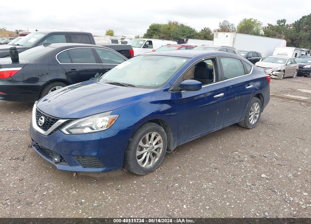 2019 NISSAN SENTRA S VIN: 3N1AB7AP6KY209614