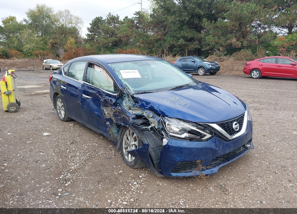 2019 NISSAN SENTRA S VIN: 3N1AB7AP6KY209614