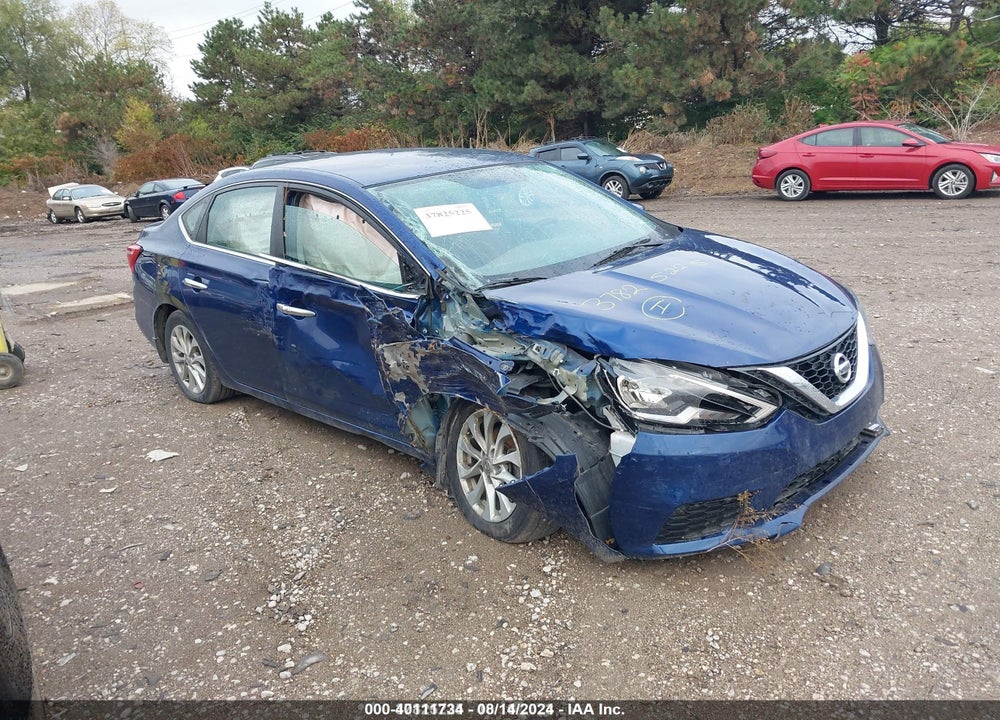 2019 NISSAN SENTRA S VIN: 3N1AB7AP6KY209614