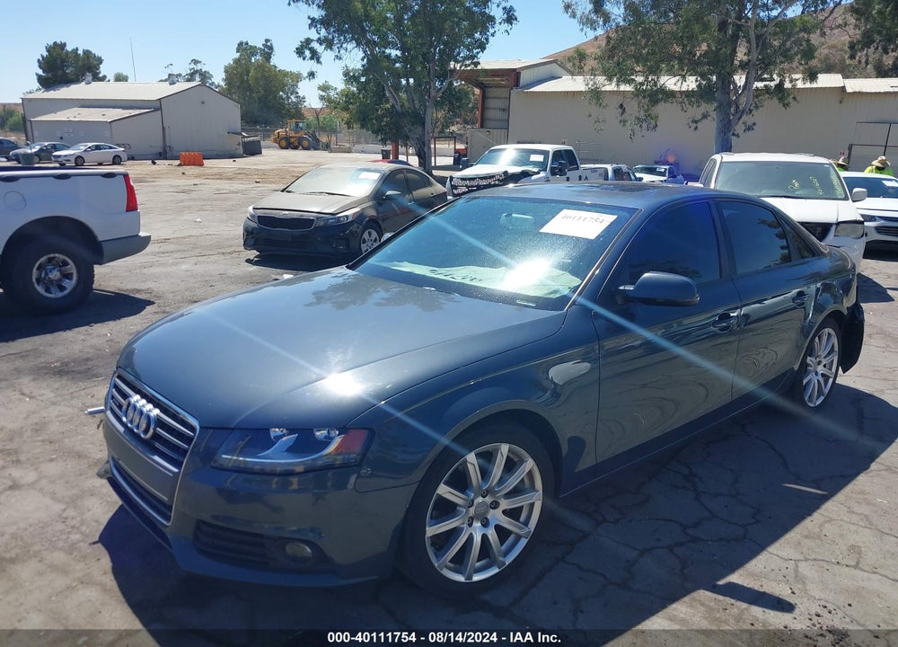 2011 AUDI A4 2.0T PREMIUM VIN: WAUBFAFL7BN012633