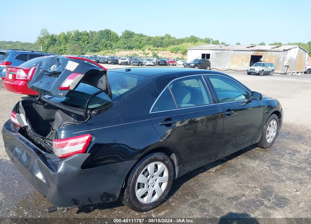 2011 TOYOTA CAMRY LE VIN: 4T1BF3EK6BU125370