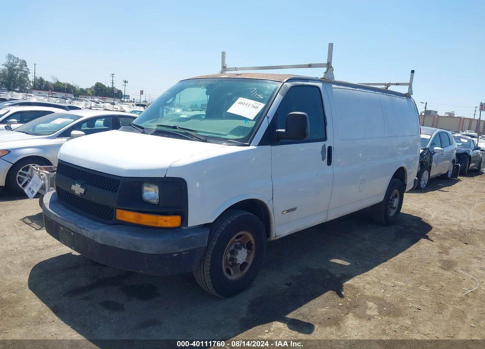2006 CHEVROLET EXPRESS WORK VAN VIN: 1GCGG25V561157701