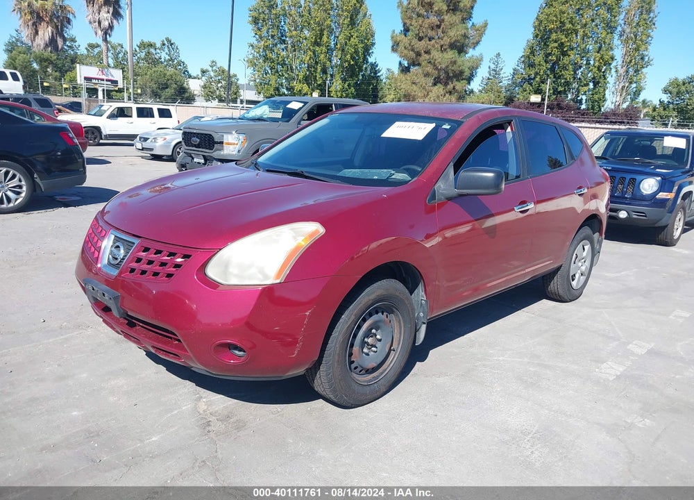 2010 NISSAN ROGUE S VIN: JN8AS5MT8AW001397