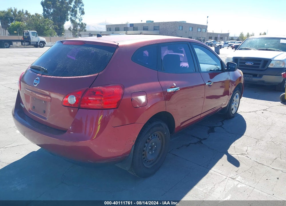 2010 NISSAN ROGUE S VIN: JN8AS5MT8AW001397