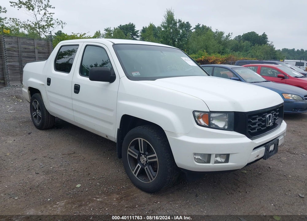 2012 HONDA RIDGELINE SPORT VIN: 5FPYK1F79CB456602