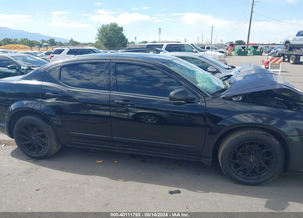 2012 DODGE AVENGER VIN: 1C3CDZAB2CN324178