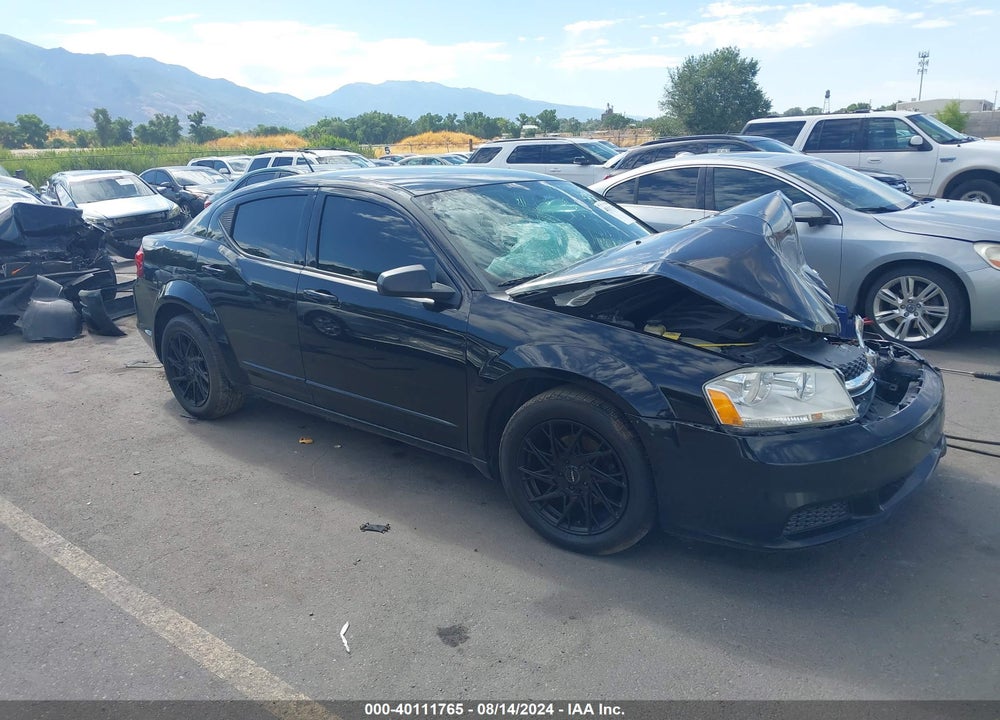 2012 DODGE AVENGER VIN: 1C3CDZAB2CN324178