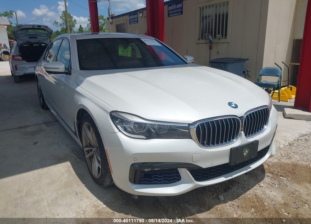 2017 BMW 740E XDRIVE IPERFORMANCE VIN: WBA7J2C57HG497658