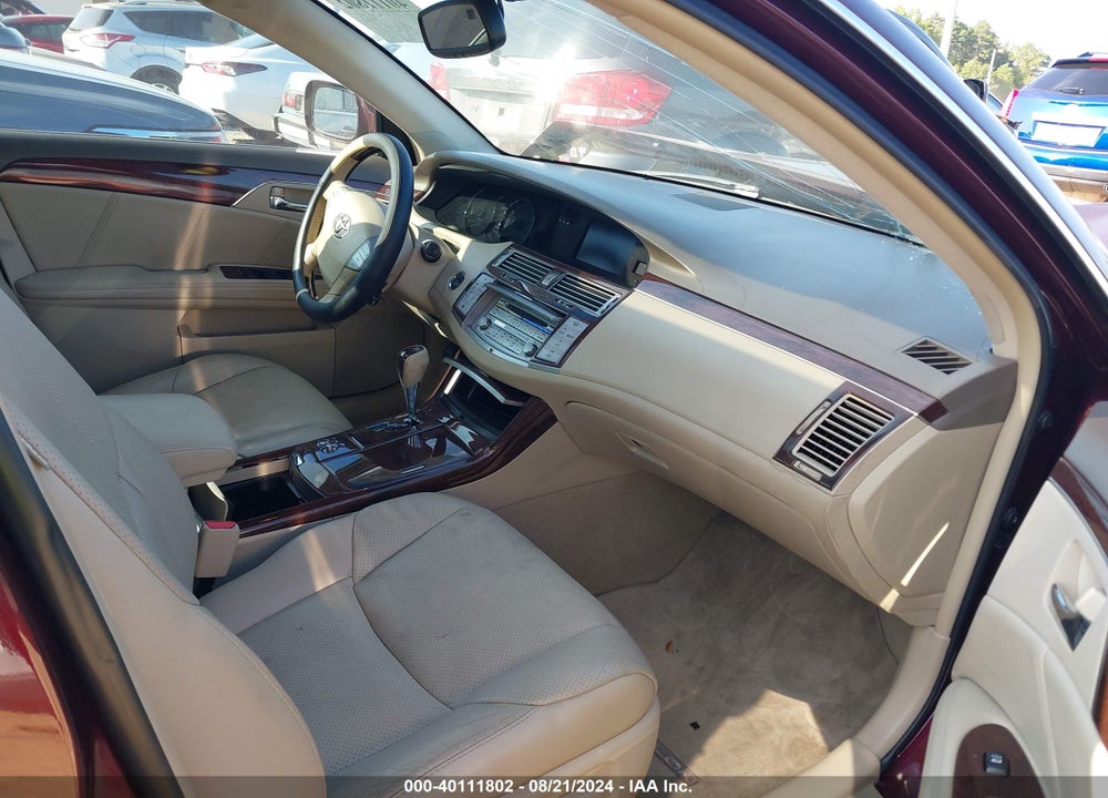 2010 TOYOTA AVALON LIMITED VIN: 4T1BK3DB1AU369195