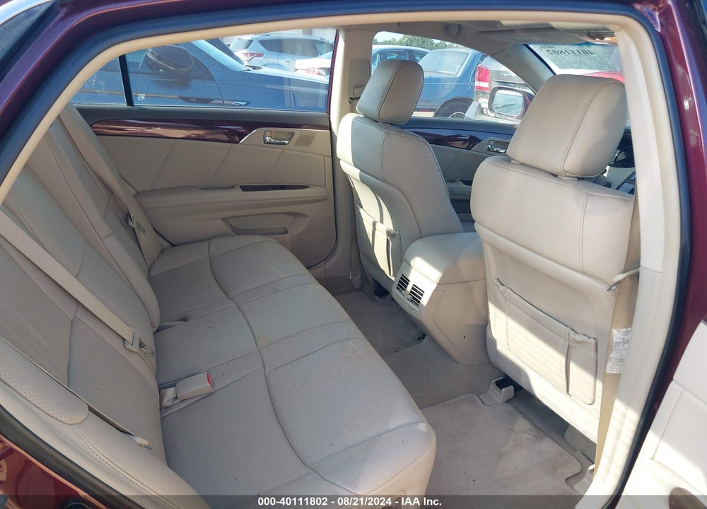 2010 TOYOTA AVALON LIMITED VIN: 4T1BK3DB1AU369195