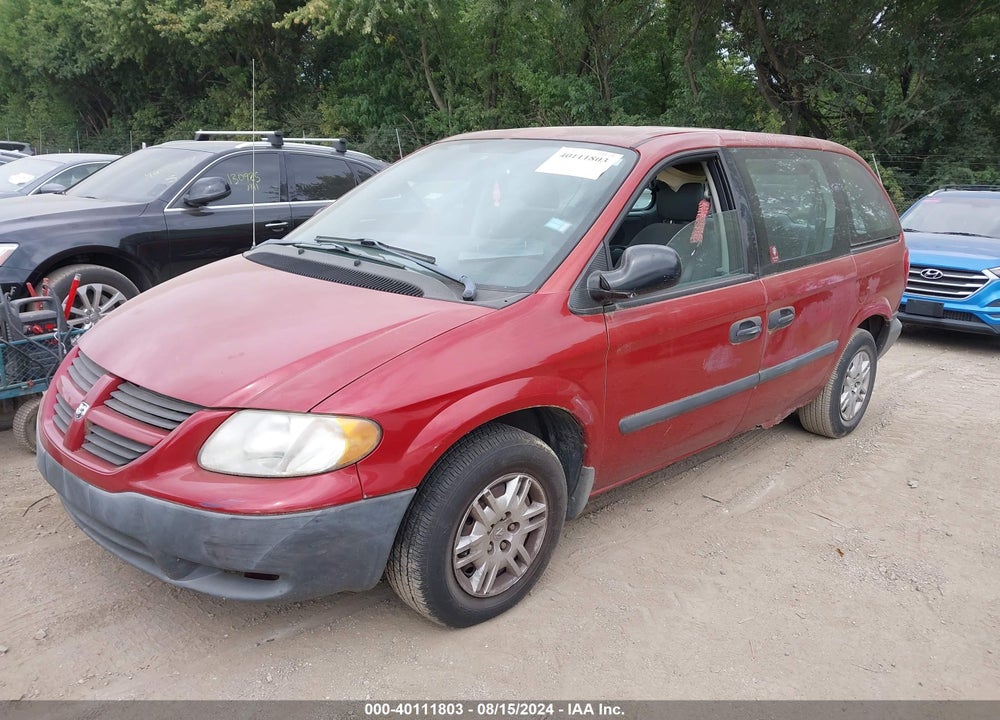 2006 DODGE CARAVAN SE VIN: 1D4GP25RX6B625762