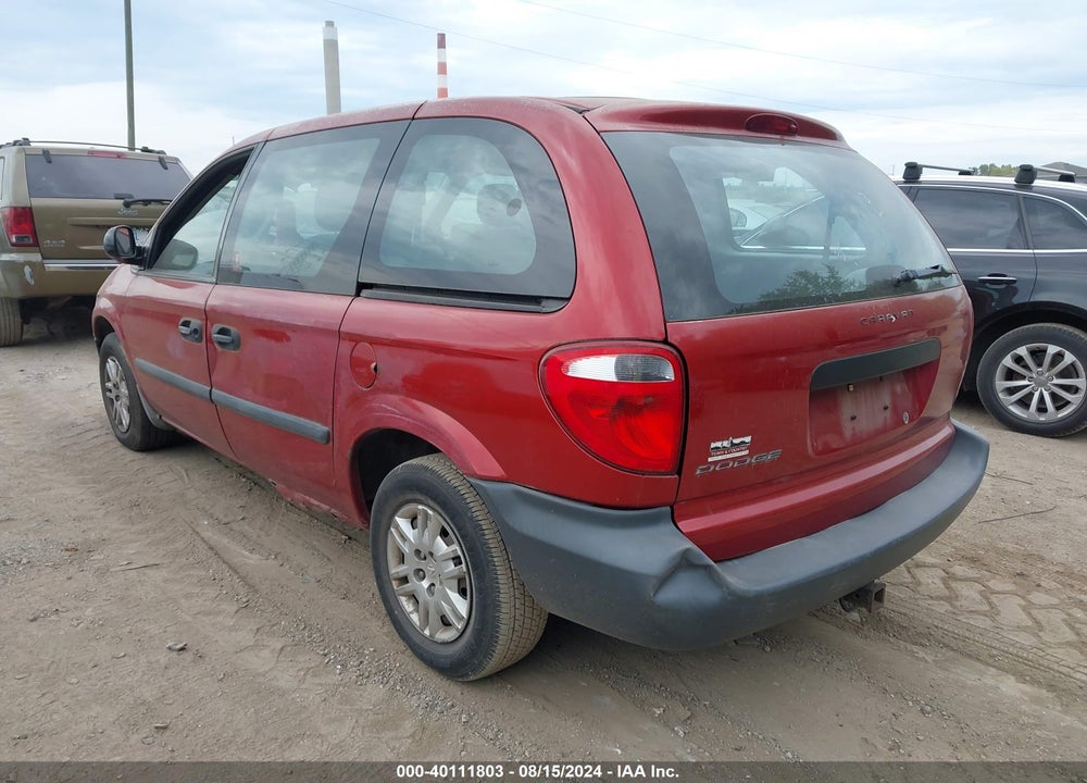 2006 DODGE CARAVAN SE VIN: 1D4GP25RX6B625762