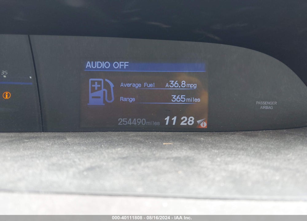 2012 HONDA CIVIC LX VIN: 19XFB2F53CE088332